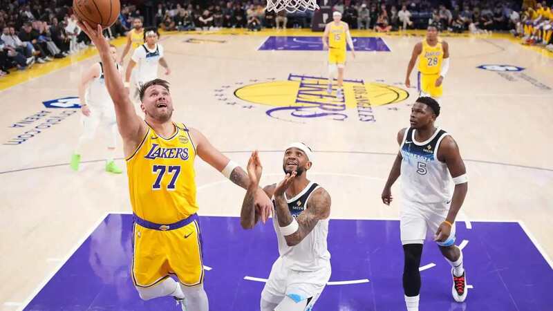 minnesota timberwolves vs lakers match player stats