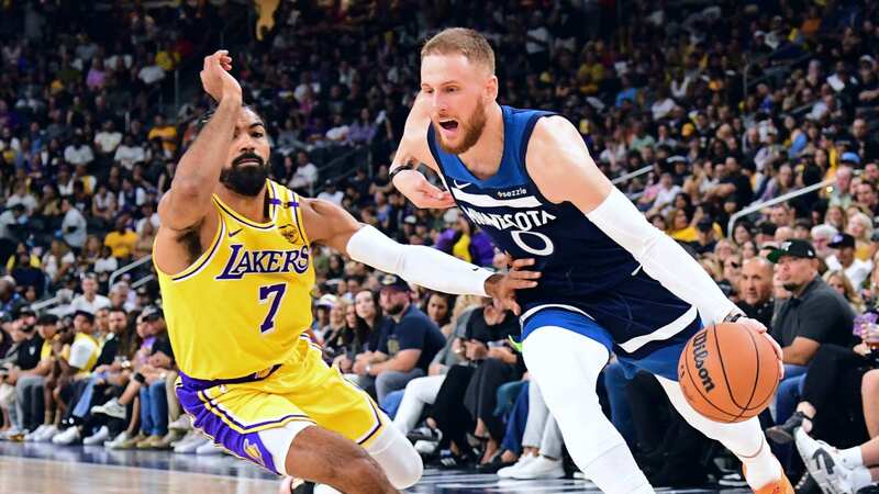 timberwolves vs lakers match player stats